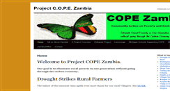 Desktop Screenshot of copezambia.org